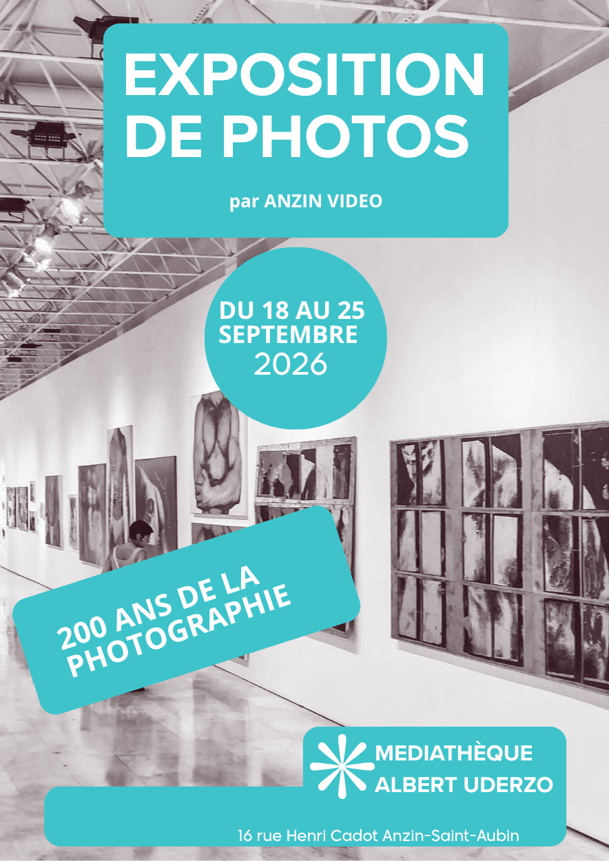 affiche expo photos mediathèque sept 26